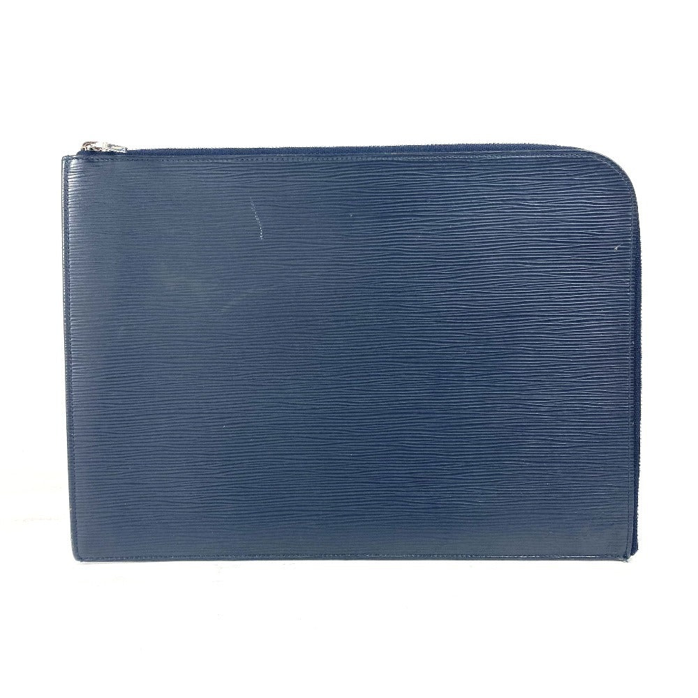 Louis Vuitton M58820 Epi Pochette Jules Leather Blue Clutch Bag