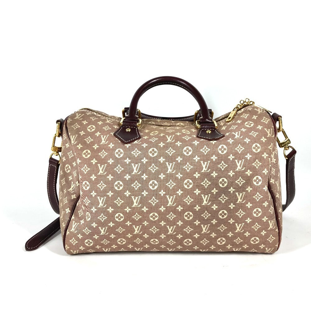 Louis Vuitton M56704 Ideal speedy bandouliere30 Monogram Red Handbag Mo 11