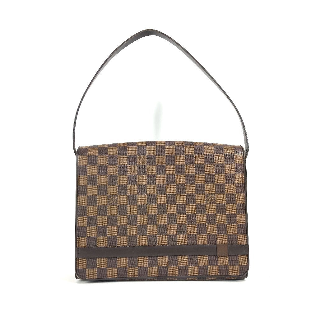 Louis Vuitton N51161 Damier Tribeca Carre Canvas Brown Shoulder Bag