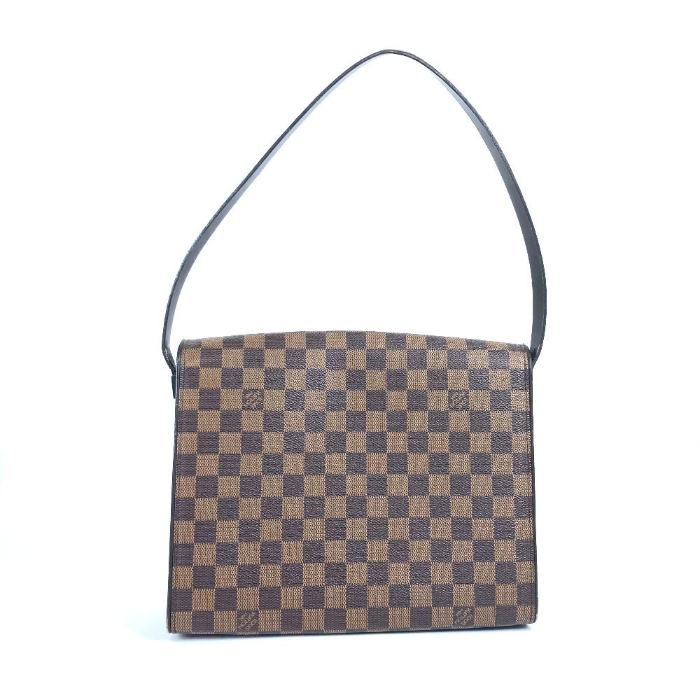 Louis Vuitton N51161 Damier Tribeca Carre Canvas Brown Shoulder Bag