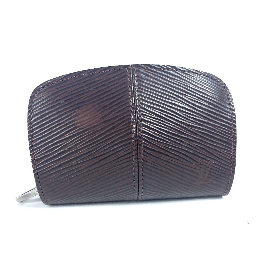 Louis Vuitton Coin M6344D Epi Portefeuille Leather Brown Handbag
