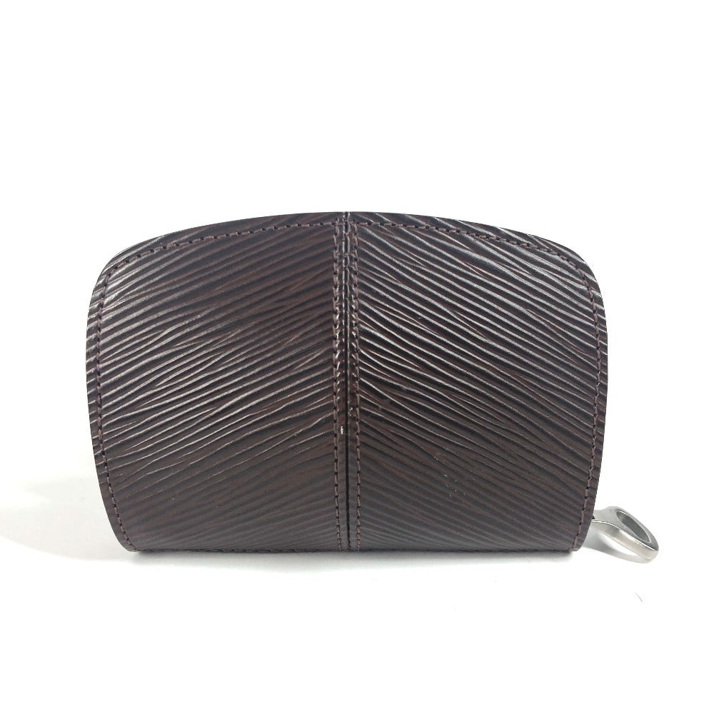 Louis Vuitton Coin M6344D Epi Portefeuille Leather Brown Handbag