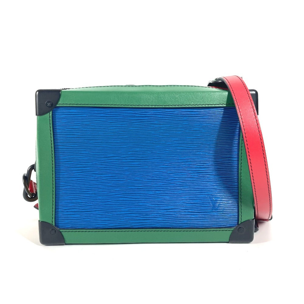 Louis Vuitton M55568 Epi x Epi Tricolor Leather Blue Green Shoulder Bag