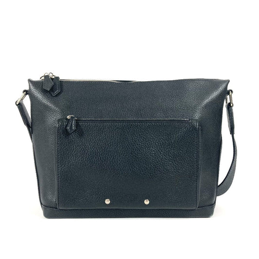 Louis Vuitton M53491 Taurillon Clemence Armando Messenger Leather Black Crossbody Bag