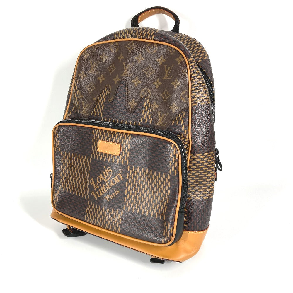 Louis Vuitton Backpack N40380 Damier Giant Damier Canvas Brown