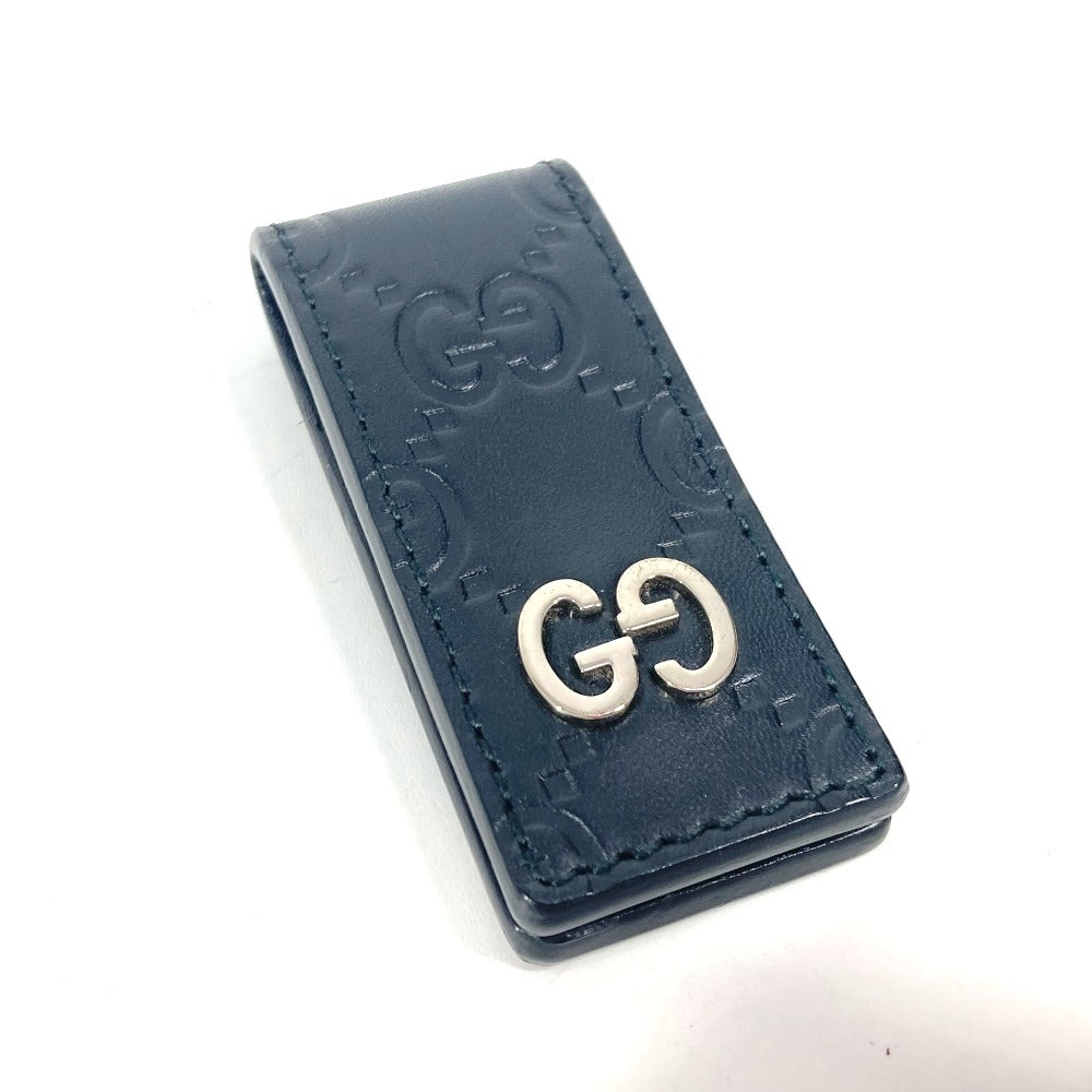 Gucci Money clip Sima GG Guccisima Leather Black Handbag