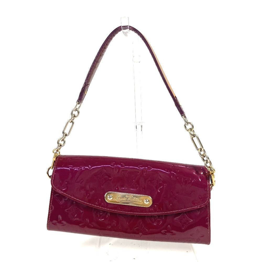 Louis Vuitton M93571 Vernis purple Vernis Sunset Monogram Shoulder Bag