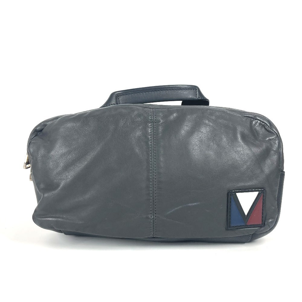 Louis Vuitton Sling M50445 V line Fast Leather Gray Crossbody Bag