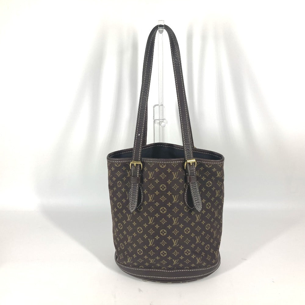 Louis Vuitton M95226 BucketPM Monogram Canvas Brown Mini Shoulder Bag