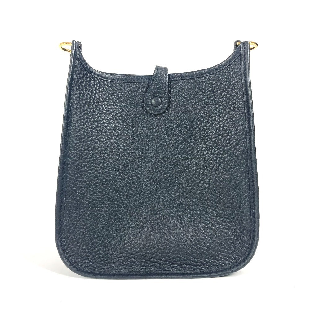 Hermes Shoulder Bag Taurillon Clemence Long Evelyn Tpm Amazone Black Mo 250518 3