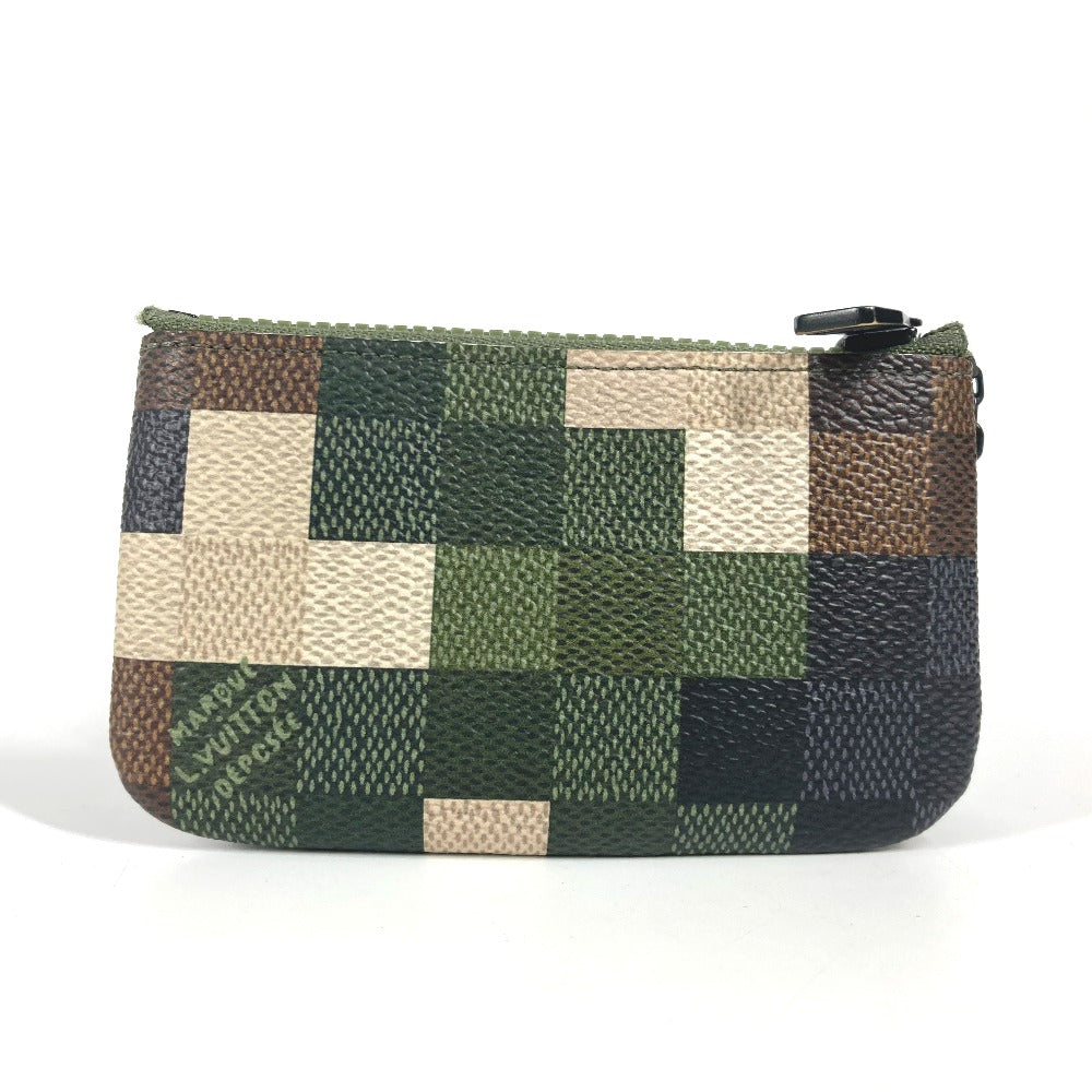 Louis Vuitton Coin M83175 Damier Pop Pochette Leather Multicolor Clutch Bag