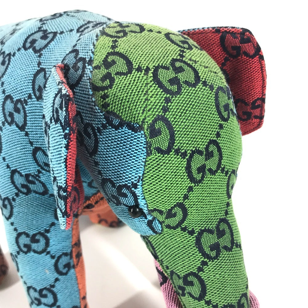 Gucci Plush Doll fabric GG Decorative Multicolor Handbag