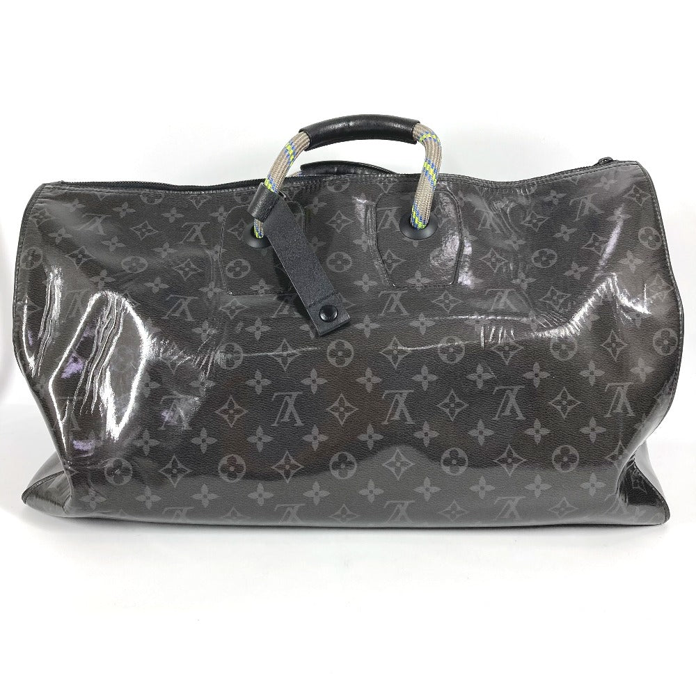 Louis Vuitton Boston Duffel M43901 Eclipse Glaze Monogram Black Travel Bag