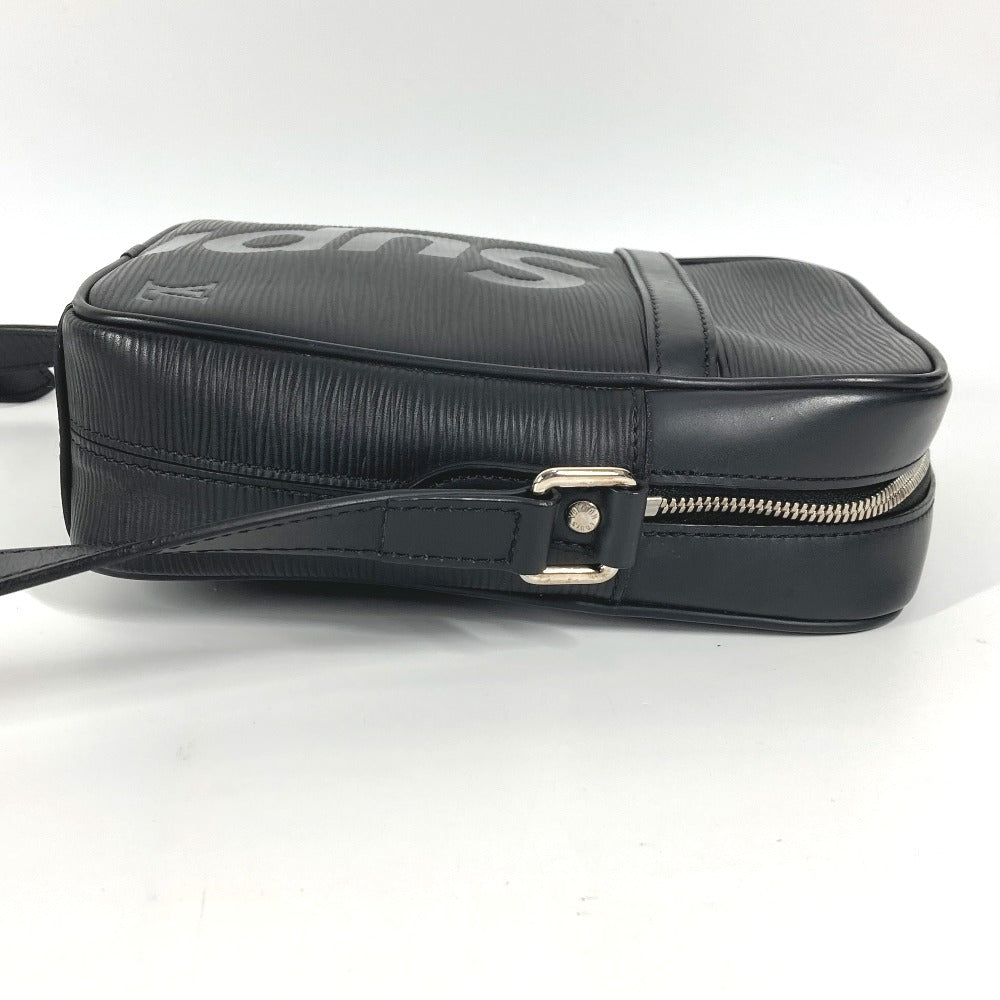 Louis Vuitton M53431 Epi Supreme collaboration Leather Black Shoulder Bag