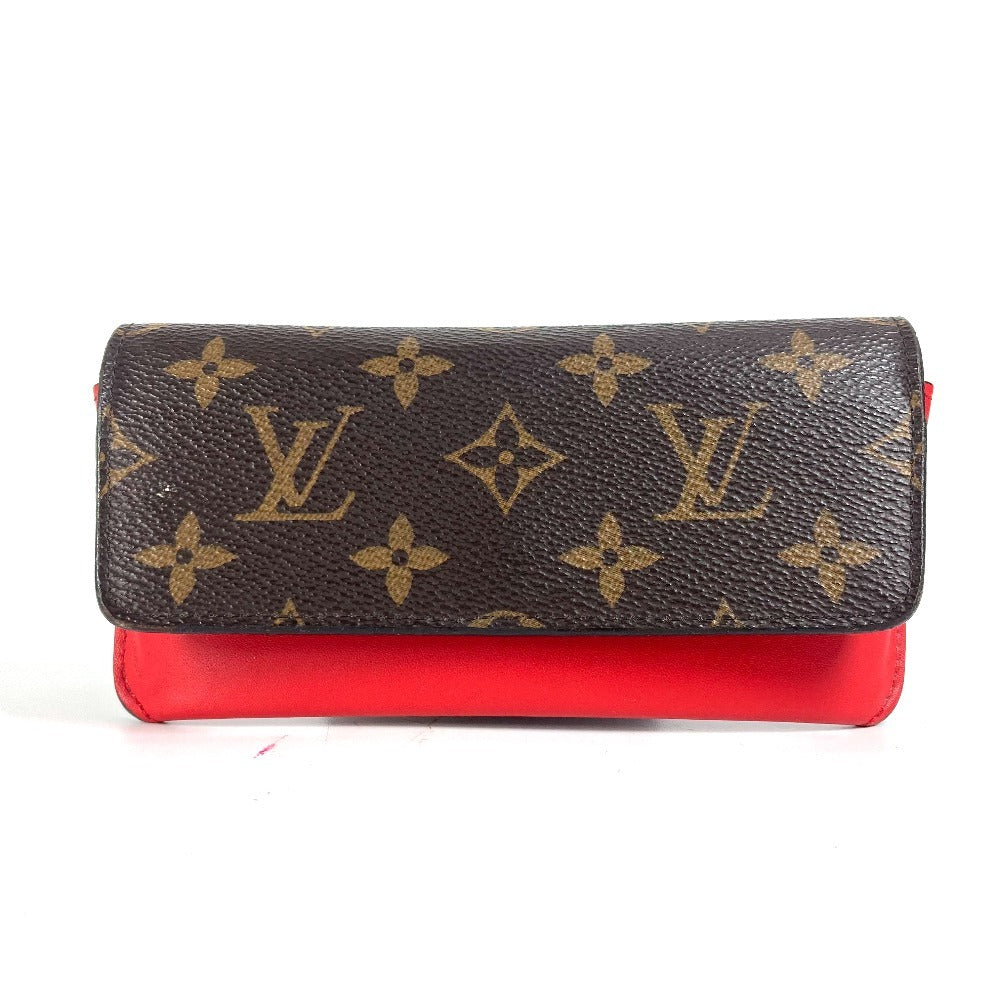 Louis Vuitton glasses Etui Lunette Woody Monogram Canvas Red Sunglasses