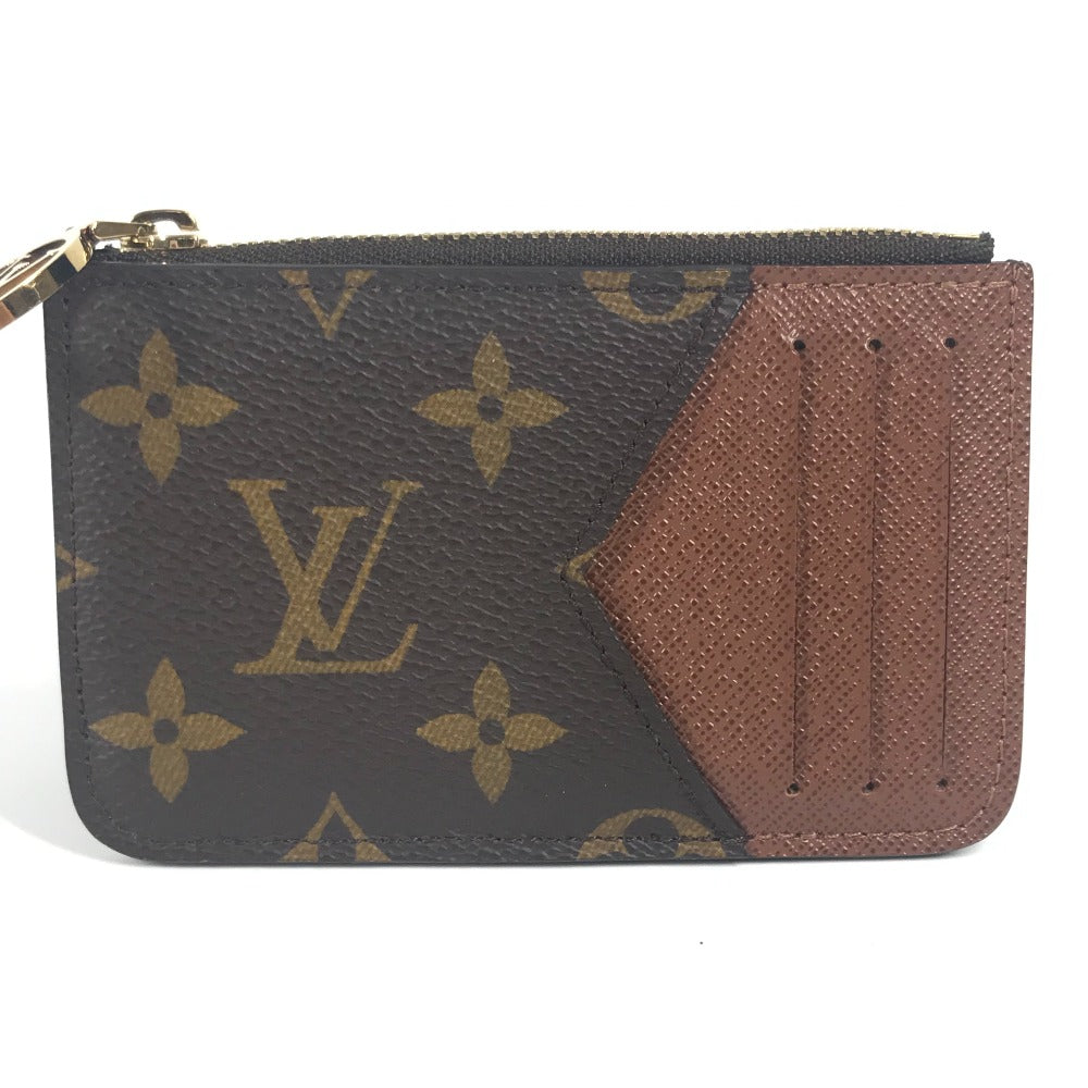 Louis Vuitton Coin M81880 Porto Cult Romy Monogram Canvas Brown Wallet Case