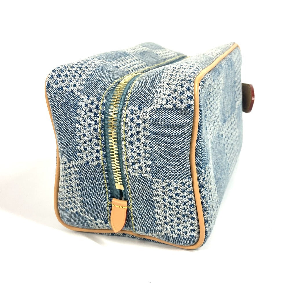 Louis Vuitton business N40753 Damier 3D Rocker Denim Blue Handbag
