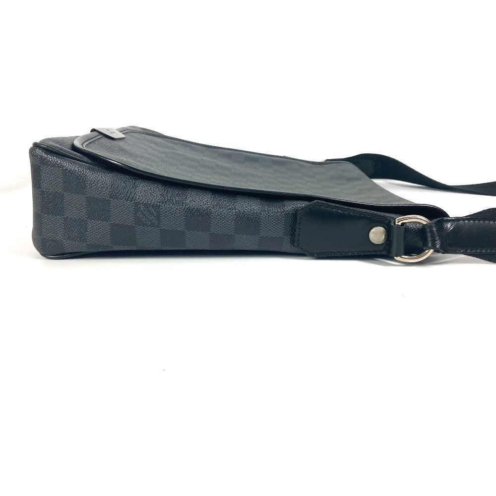 Louis Vuitton N58029 Damier Grafitto Damier Grafitte Canvas Black Shoulder Bag