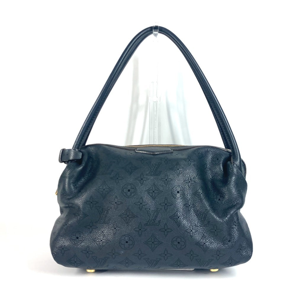 Louis Vuitton M93814 mahina Galatea PM Monogram Leather Black Shoulder Bag Mo 1