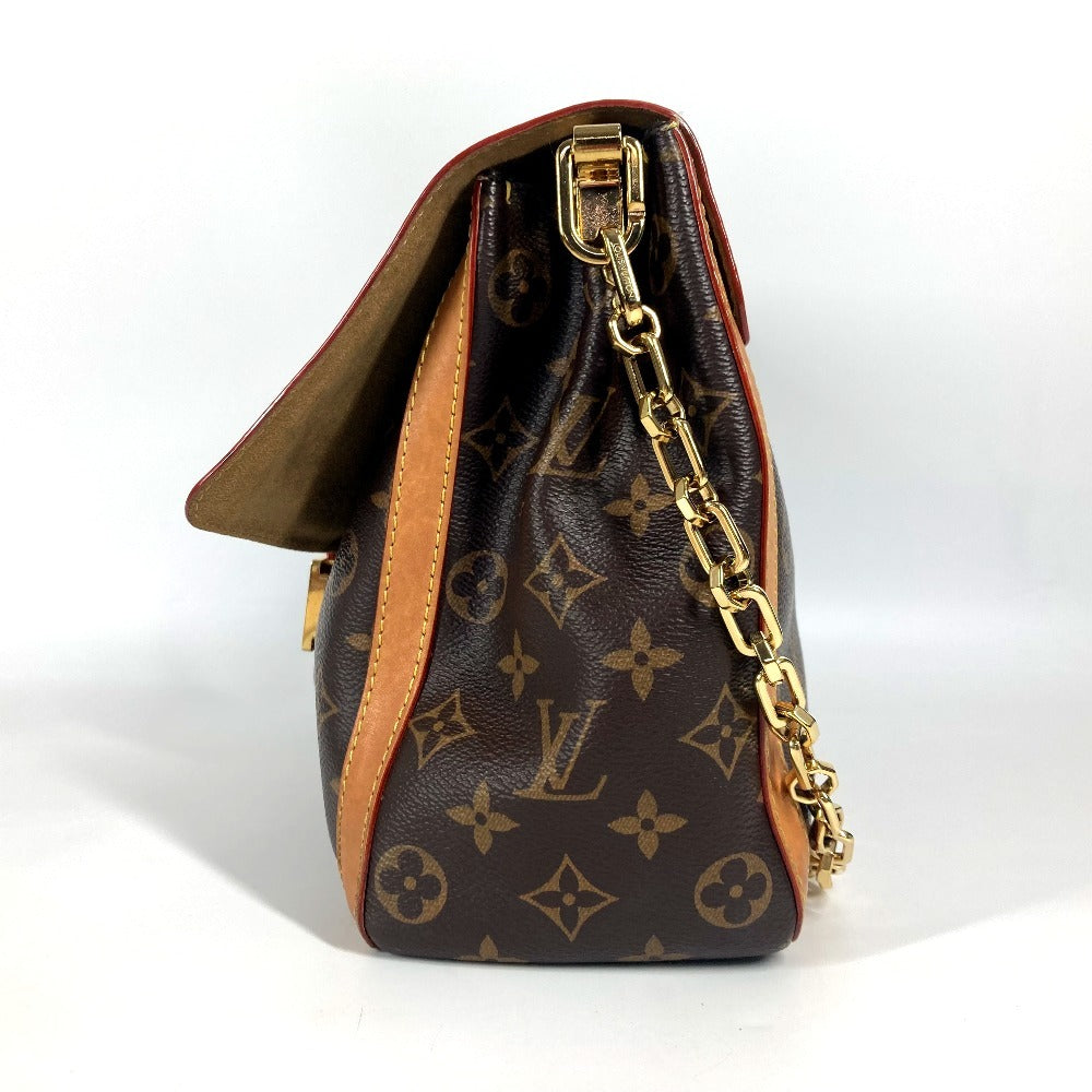 Louis Vuitton M47149 Dauphine Soft GM Monogram Canvas Brown Shoulder Bag