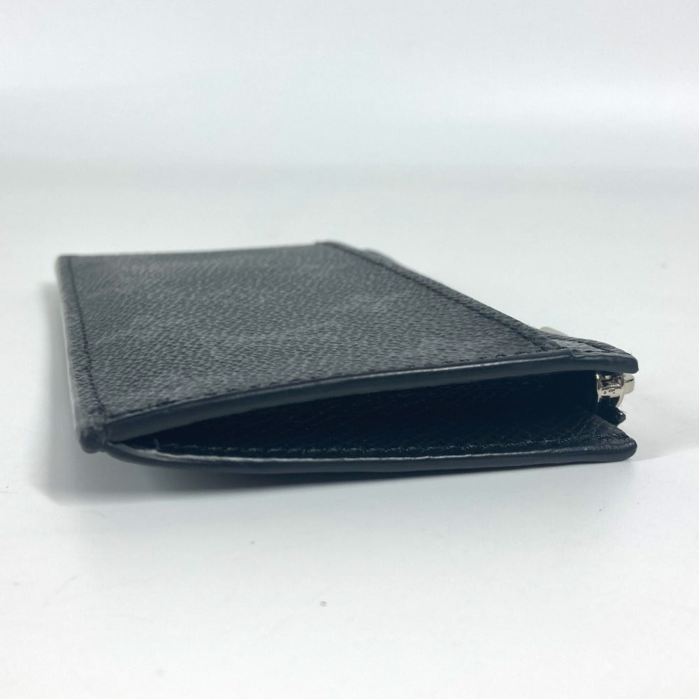 Louis Vuitton Coin M30271 Eclipse Coin Monogram Canvas Black Wallet Case