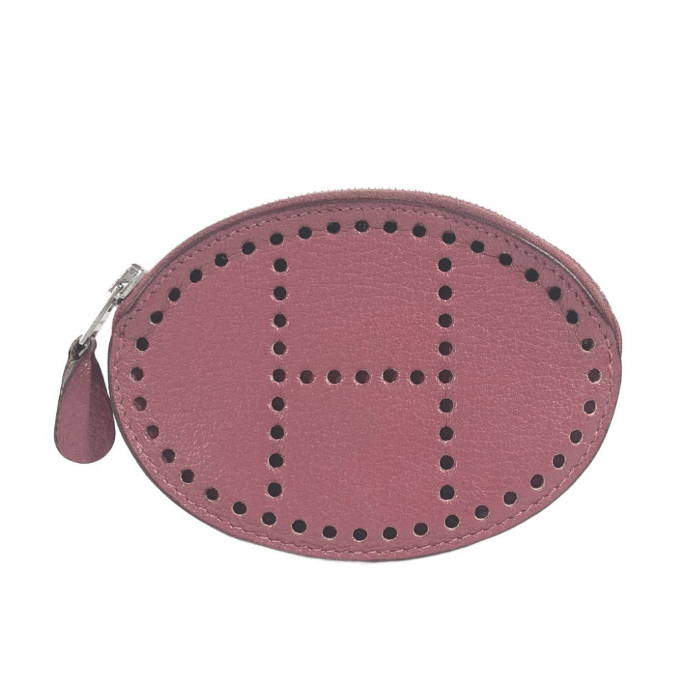 Coin Case Purple Evelyn Evelyn H Handbag Leather Logo Travel Bag