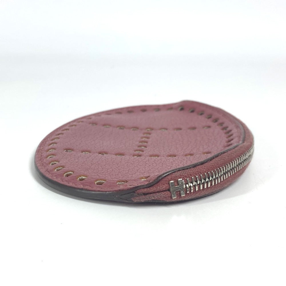 Coin Case Purple Evelyn Evelyn H Handbag Leather Logo Travel Bag
