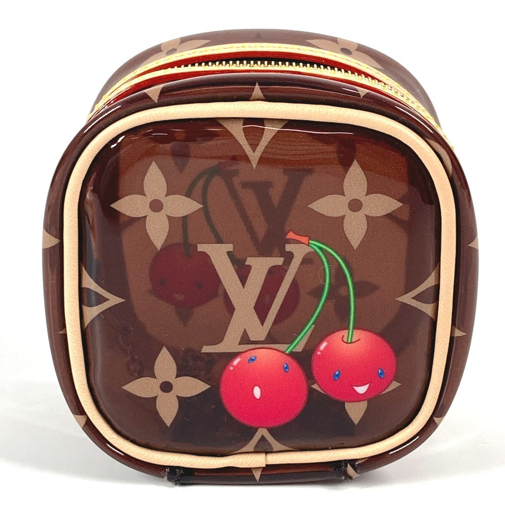 Louis Vuitton Pouch M14943 PVC Takashi Murakami Monogram Brown Handbag