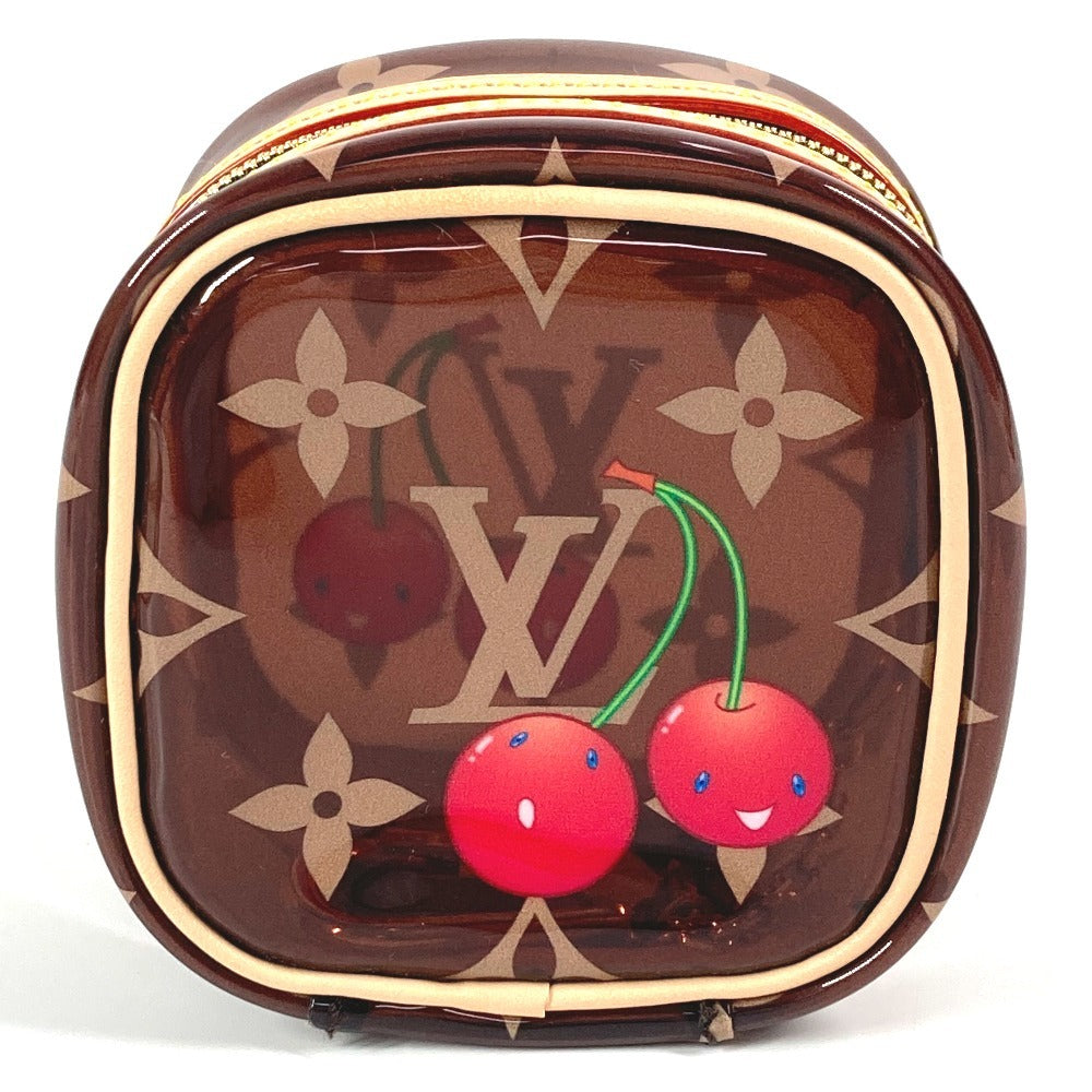 Louis Vuitton Pouch M14943 PVC Takashi Murakami Monogram Brown Handbag