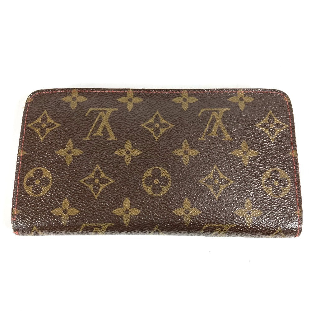 Louis Vuitton Long Purse M95006 Cherry Monogram Canvas Brown Wallet Case Mo 10