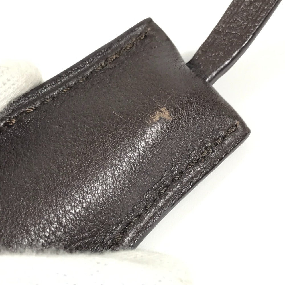 Louis Vuitton M93831 Antia Ixia PM Ixia Monogram Leather Suede Brown Shoulder Bag