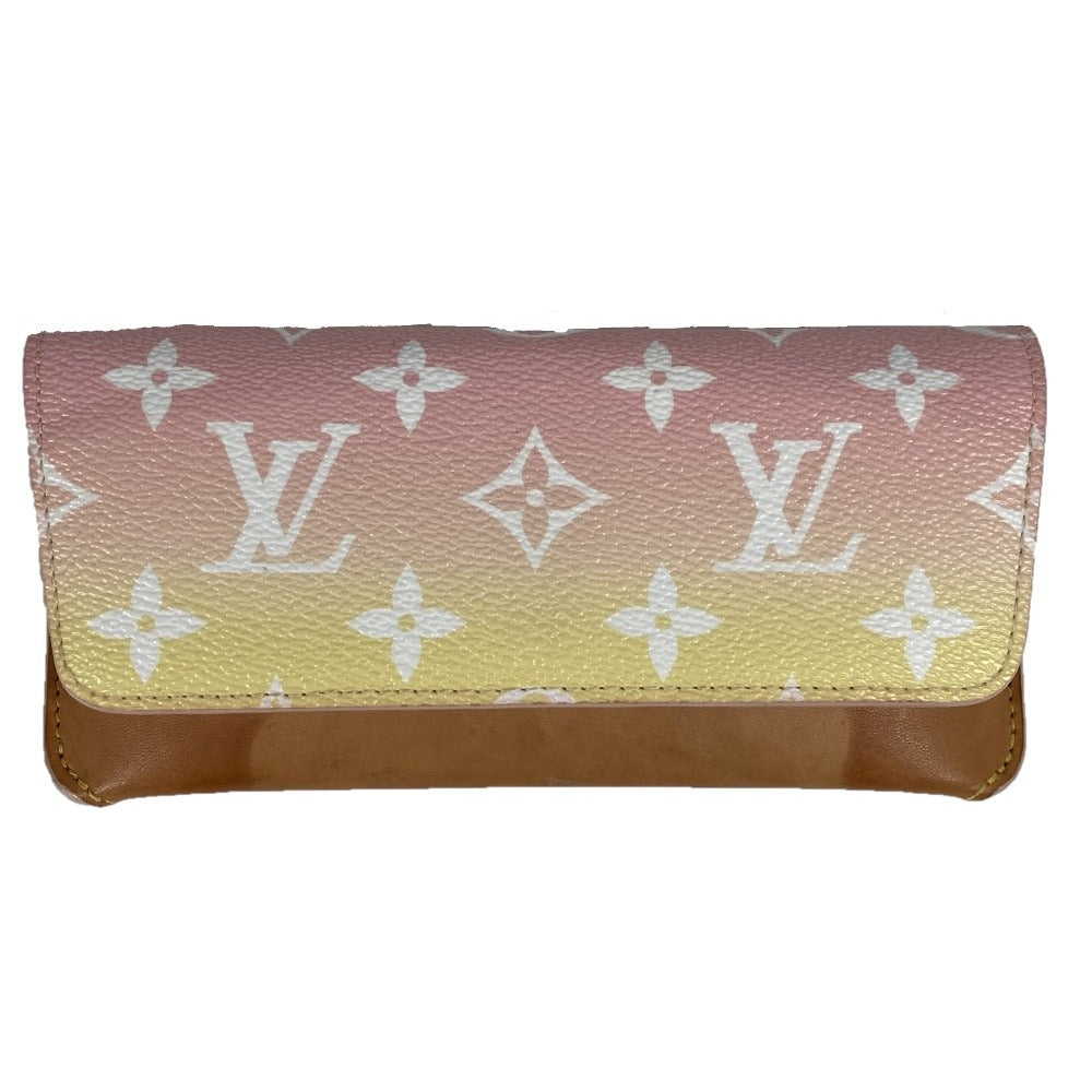 Louis Vuitton glasses by Pool Etui Lunet Monogram Leather Pink Sunglasses