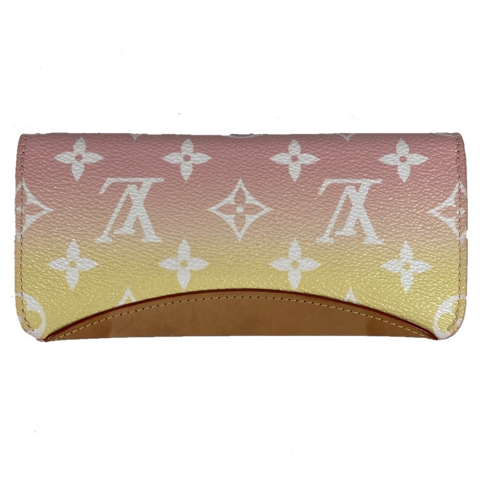 Louis Vuitton glasses by Pool Etui Lunet Monogram Leather Pink Sunglasses