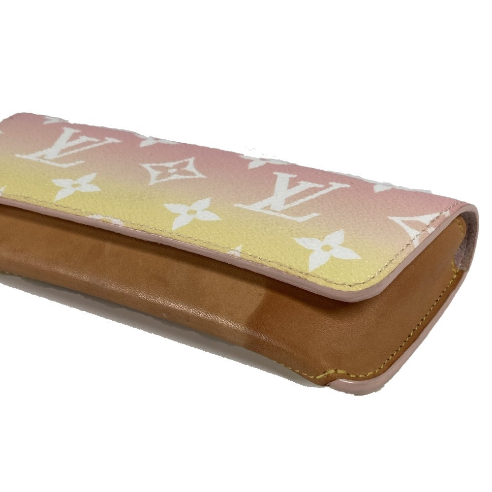 Louis Vuitton glasses by Pool Etui Lunet Monogram Leather Pink Sunglasses
