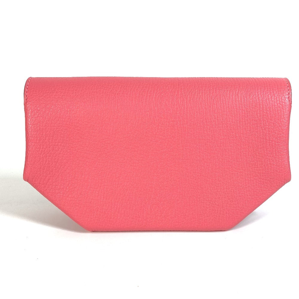 Hermes Clutch Bag Shave Opry Clutch Pink