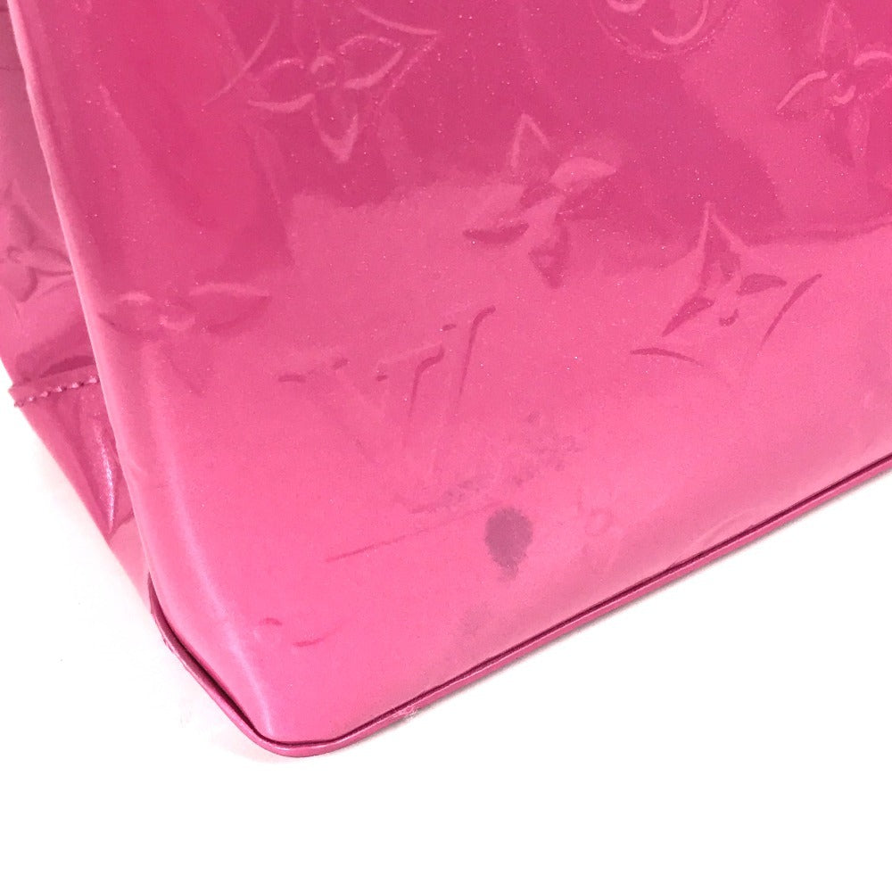 Louis Vuitton M24028 Vernis Remix Reed Monogram Pink Shoulder Bag