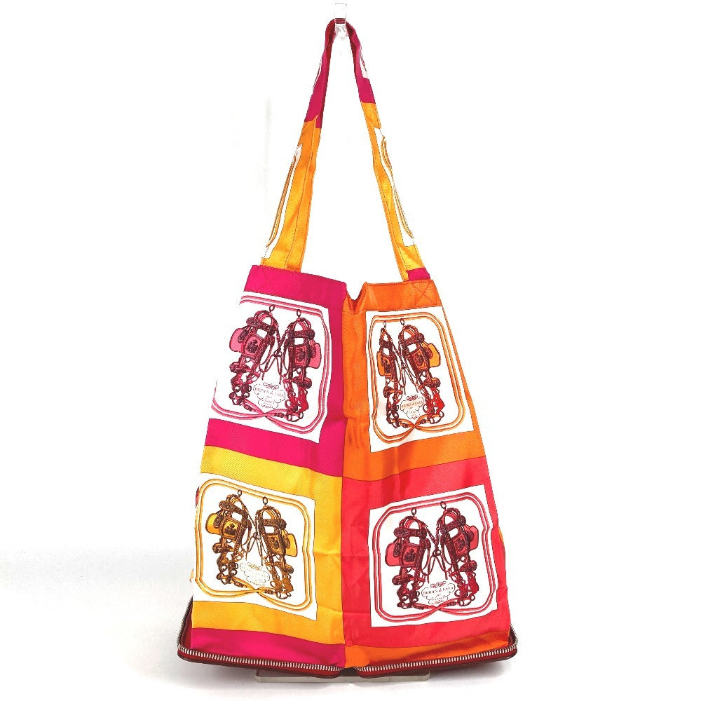 Shoulder Bag Bags Eco Bags Folding Silky Leather Red
