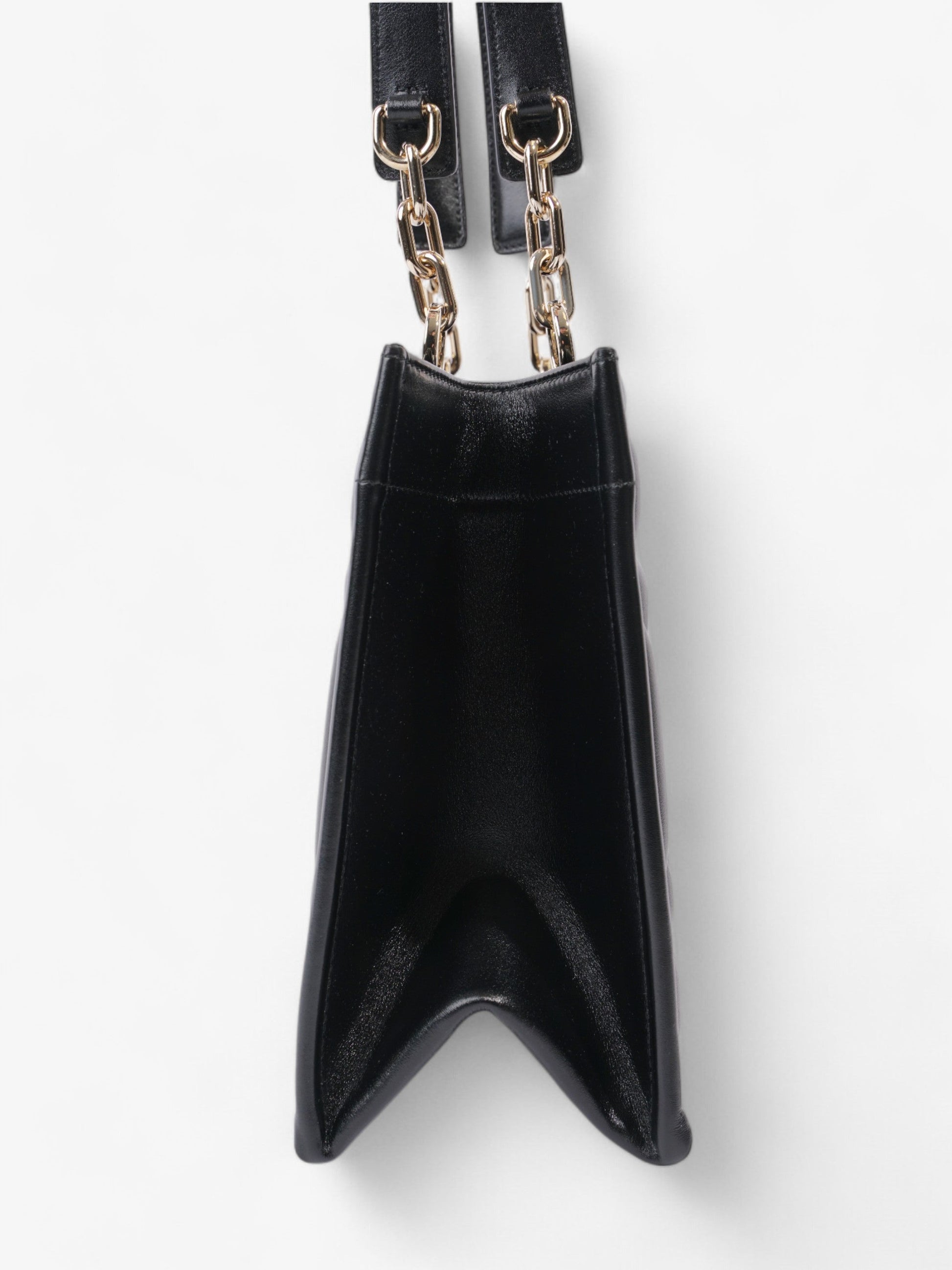 Dior Christian Archi Cannage Bage Shoulder Bag Leather Black