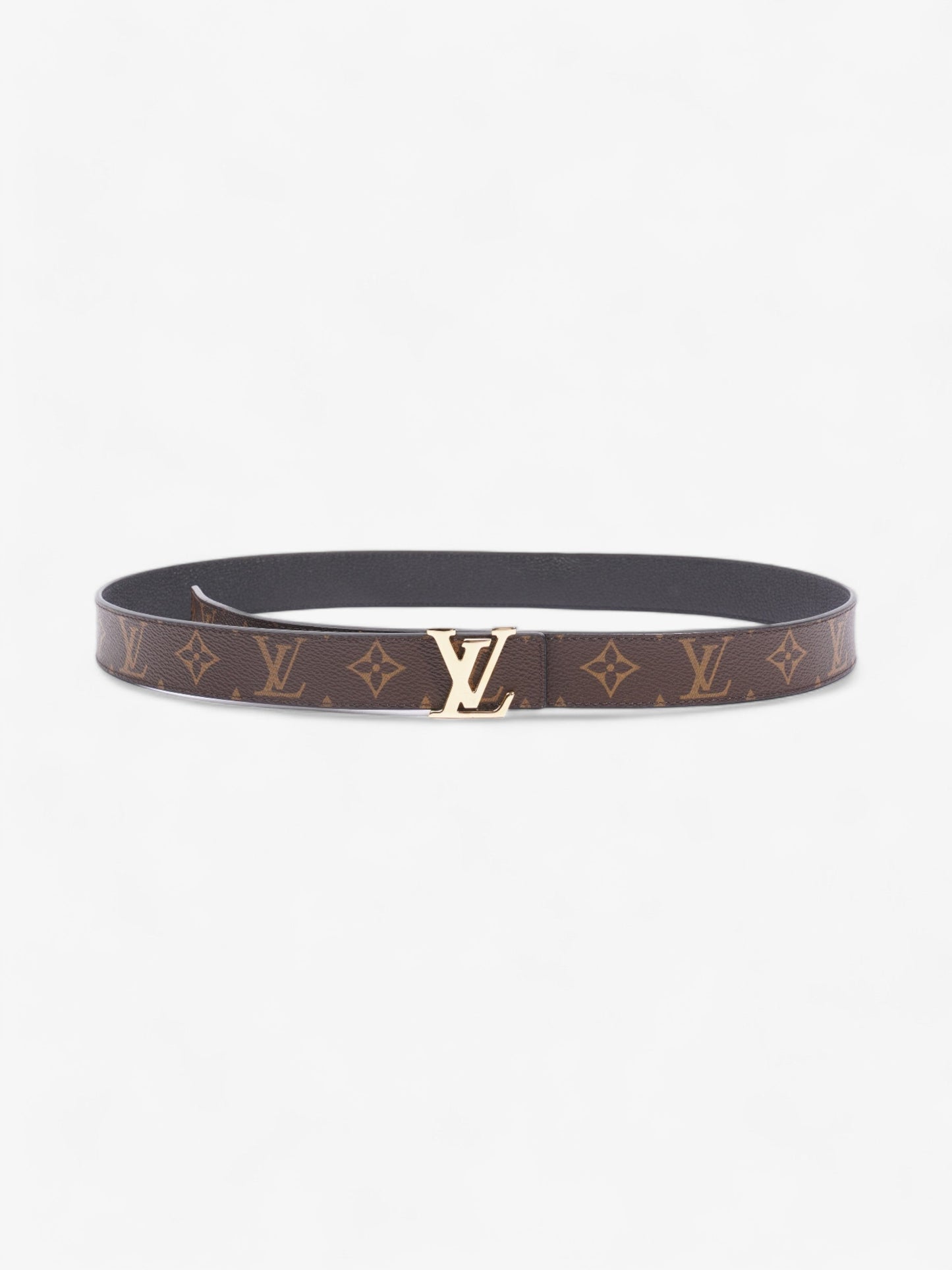 Louis Vuitton Iconic 25MM Reversible Coated 95cm Monogram Canvas Black Apparel