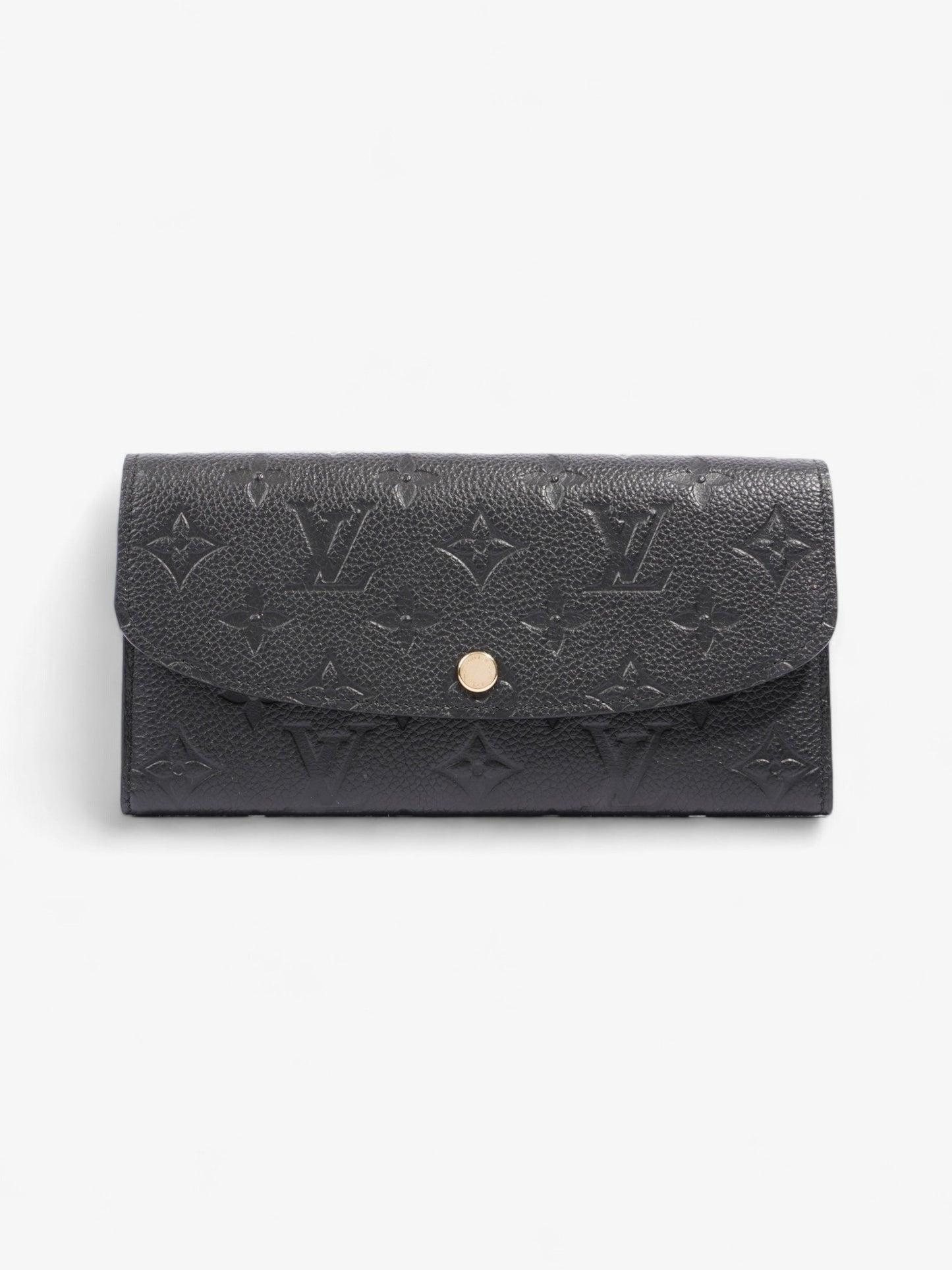 Louis Vuitton Portefeuille Emily Monogram Leather Empreinte Wallet Case