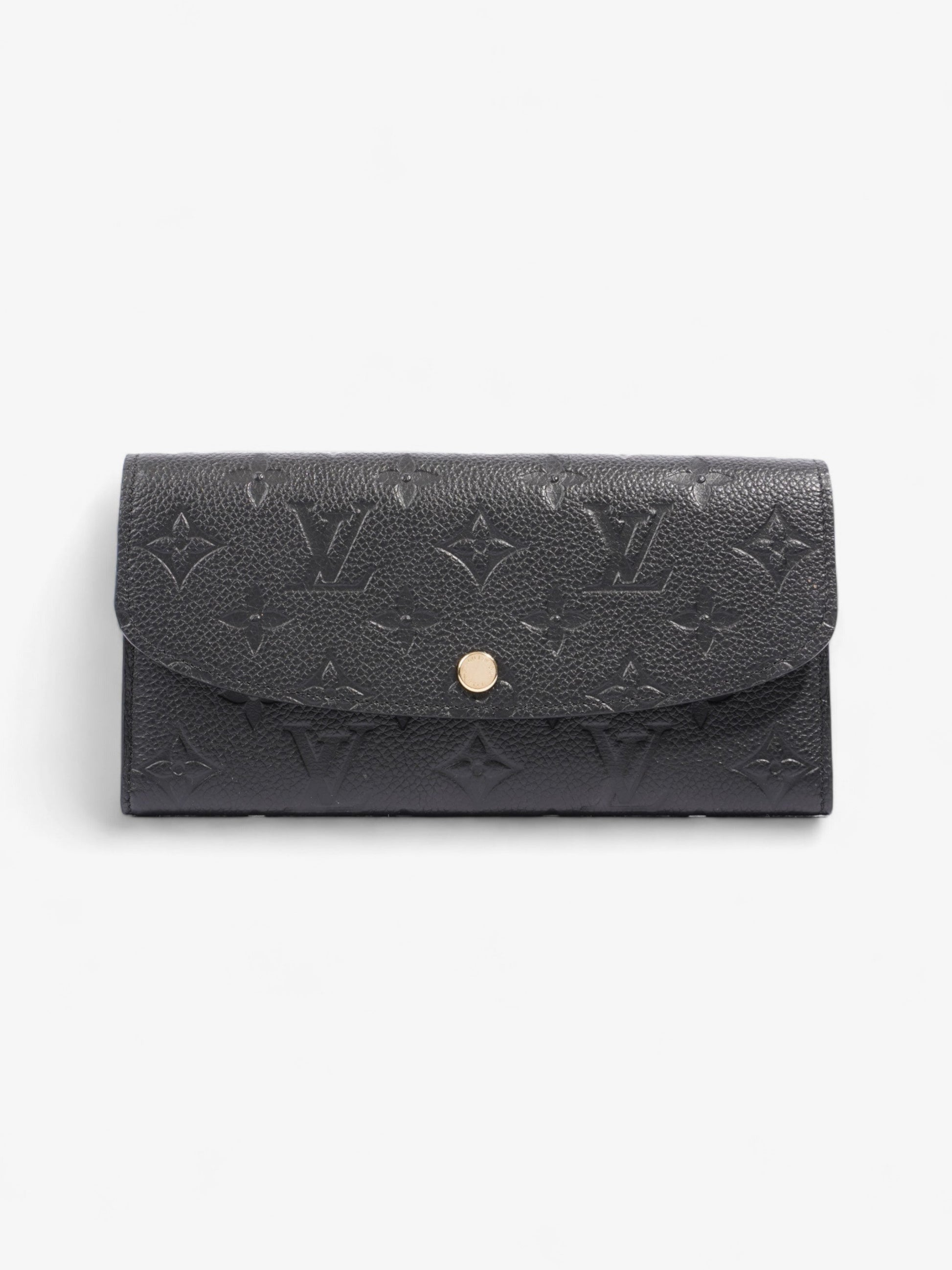 Louis Vuitton Portefeuille Emily Monogram Leather Empreinte Wallet Case