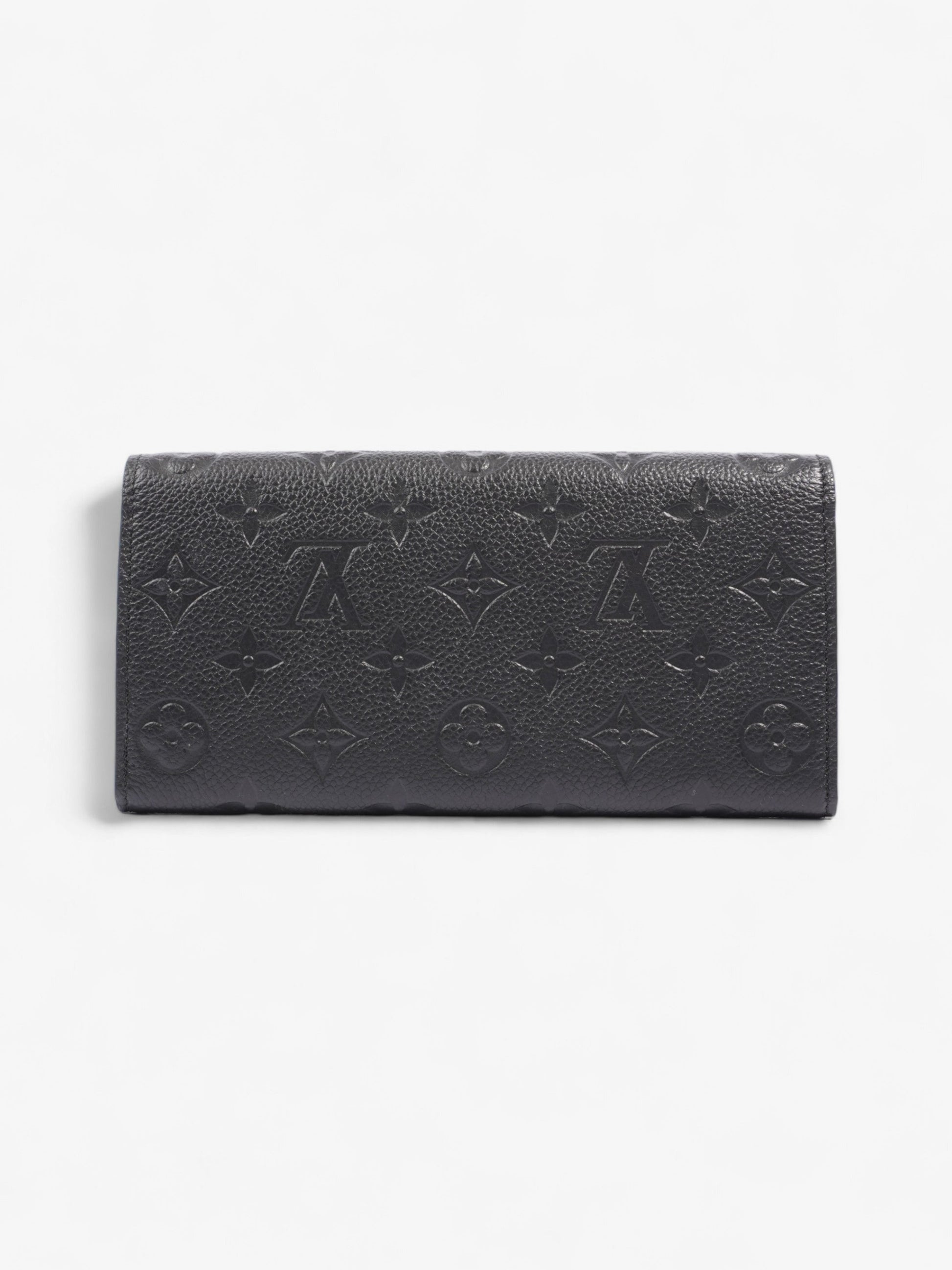 Louis Vuitton Portefeuille Emily Monogram Leather Empreinte Wallet Case