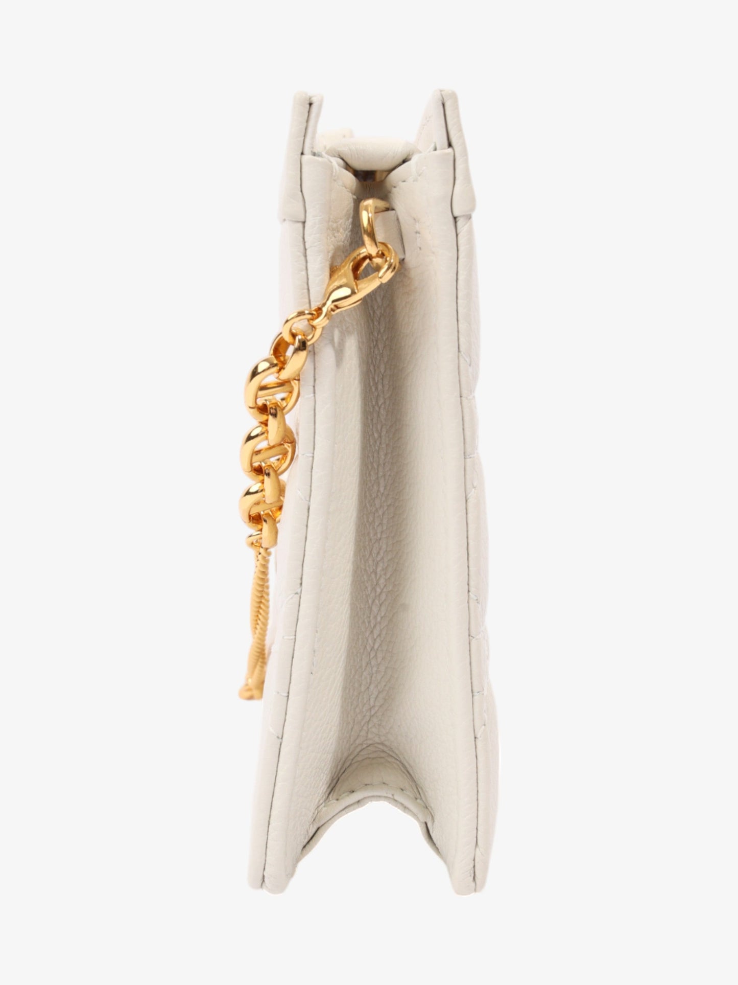 Dior Christian Caro Every Pouch Latte Calfskin Crossbody Bag Leather