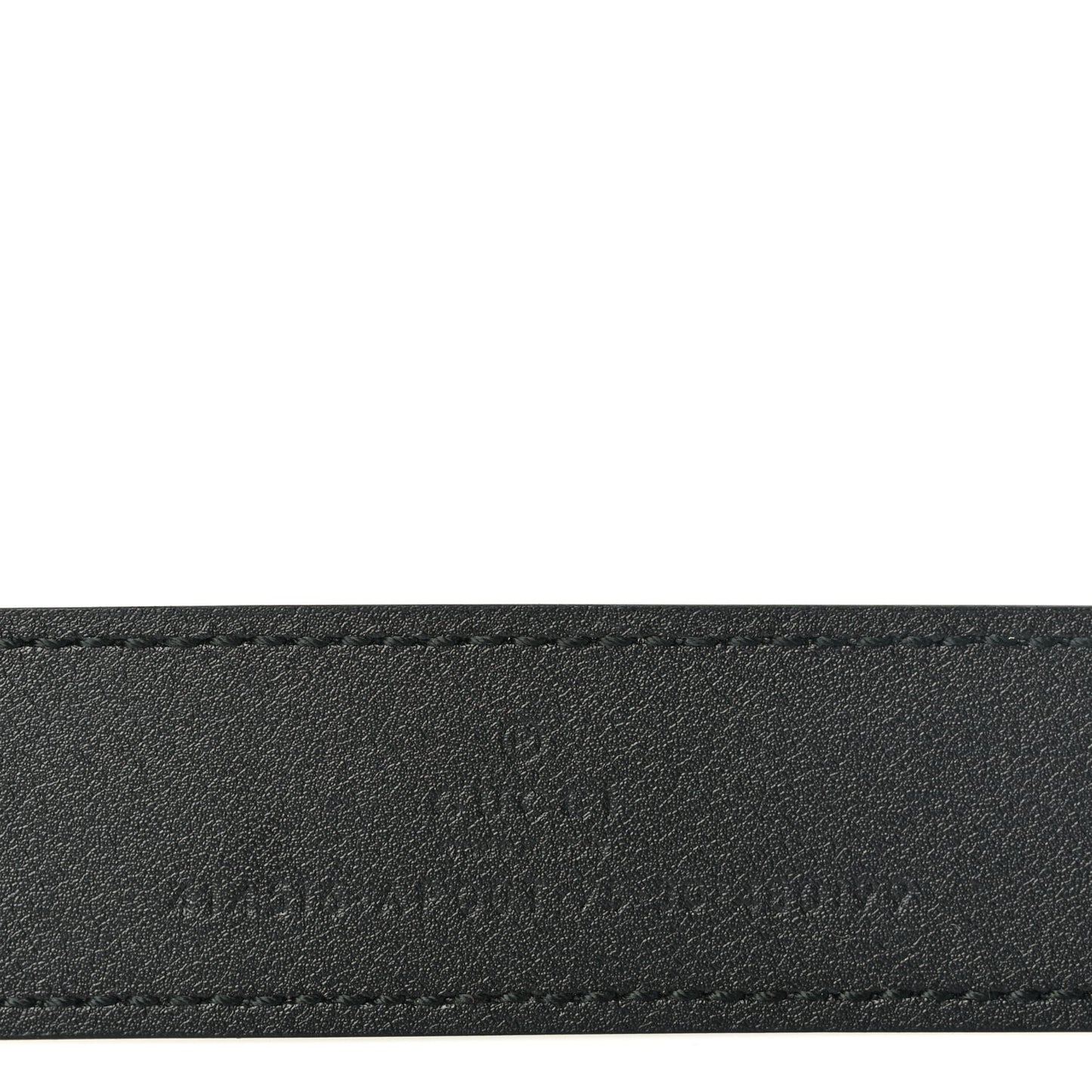 Gucci Calfskin Double G 30mm Belt 75 30 Black