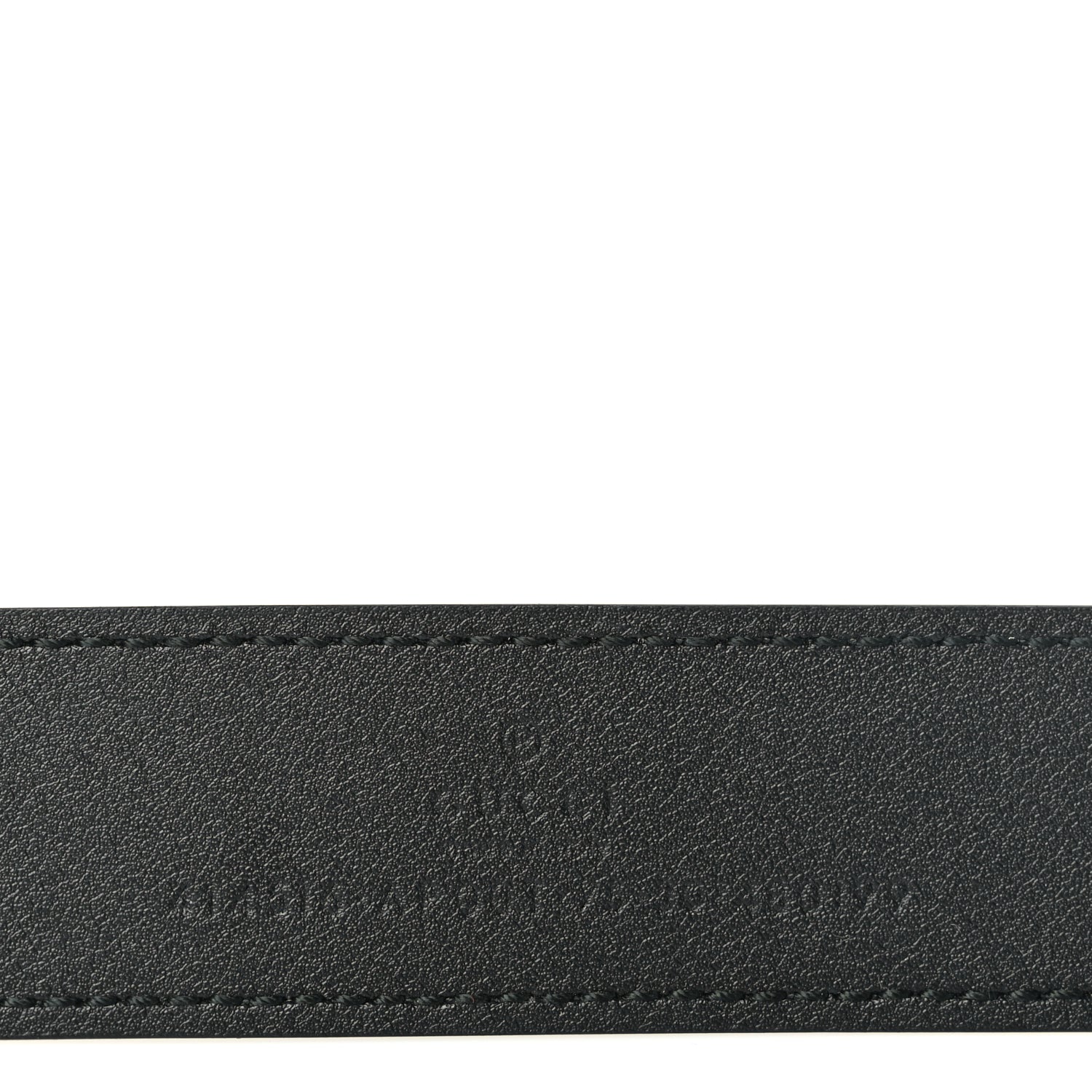 Gucci Calfskin Double G 30mm Belt 75 30 Black