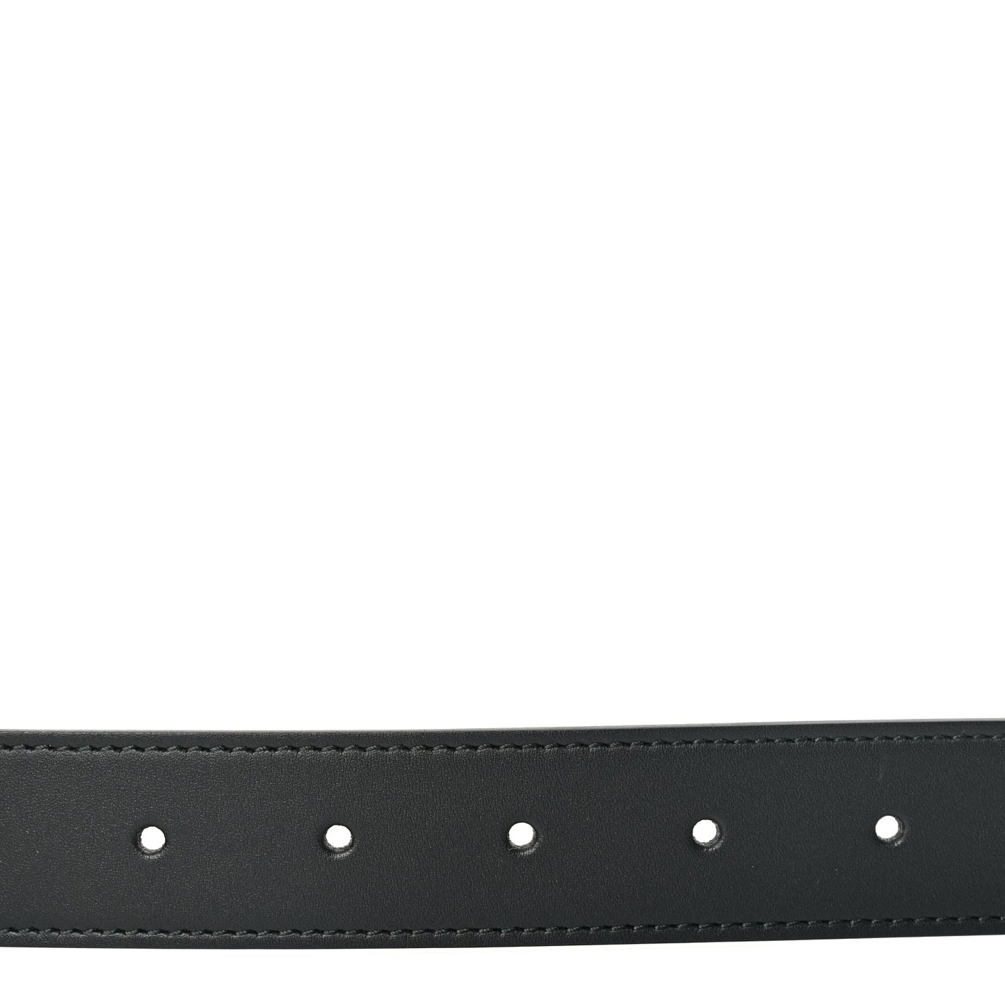 Gucci Calfskin Double G 30mm Belt 75 30 Black