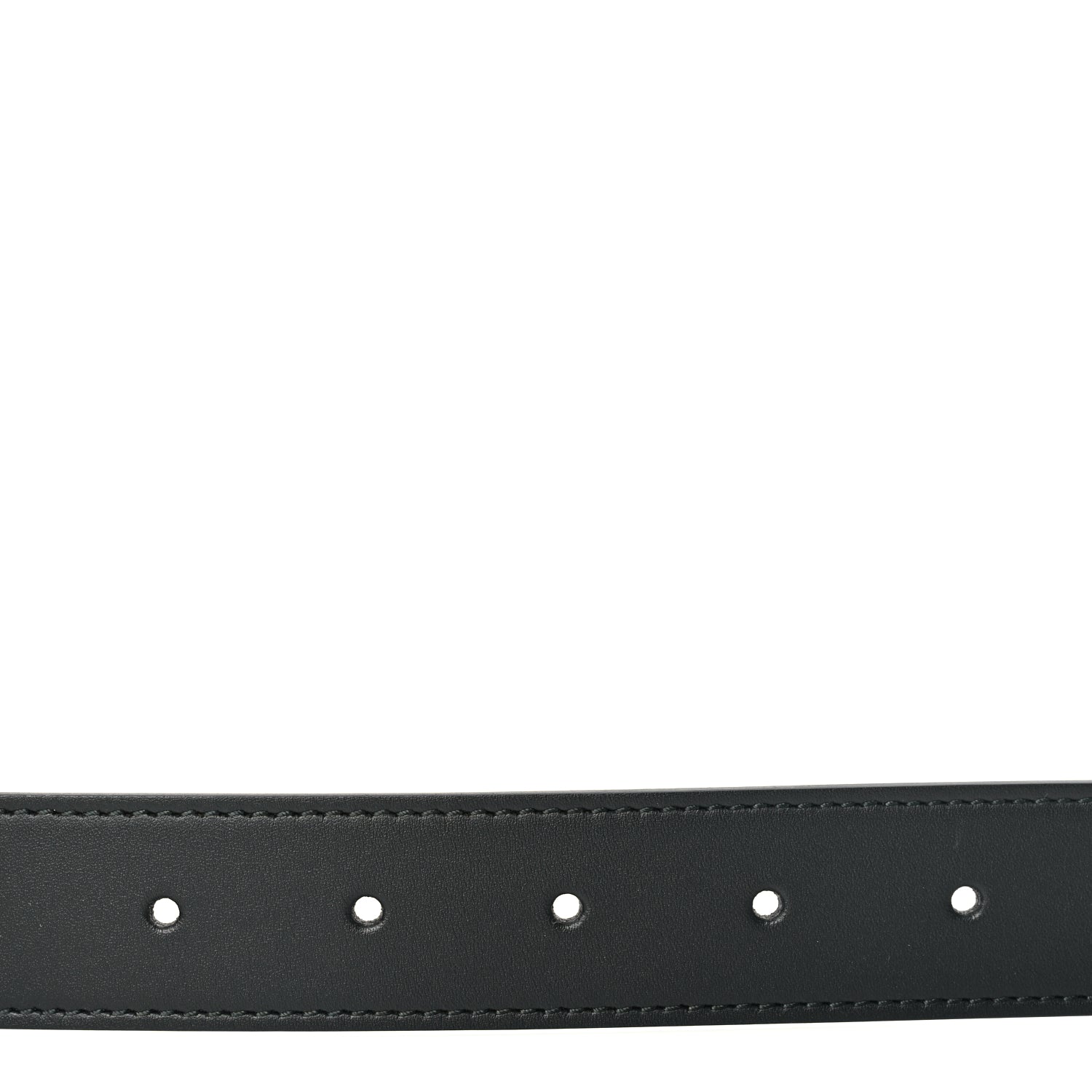 Gucci Calfskin Double G 30mm Belt 75 30 Black