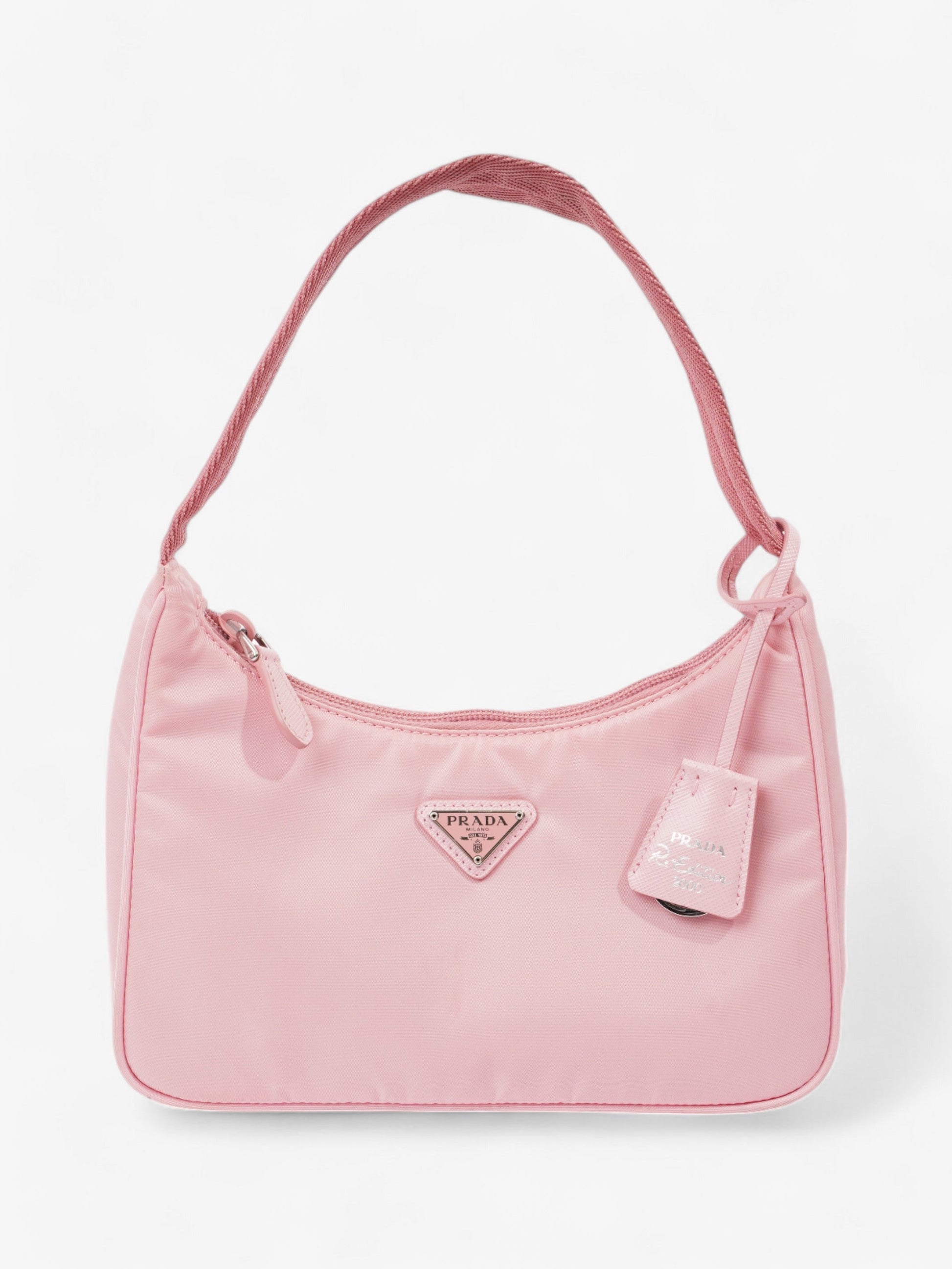 Prada Re Edition Shoulder Bag Nylon Pink Baby Baby Pink Nylon