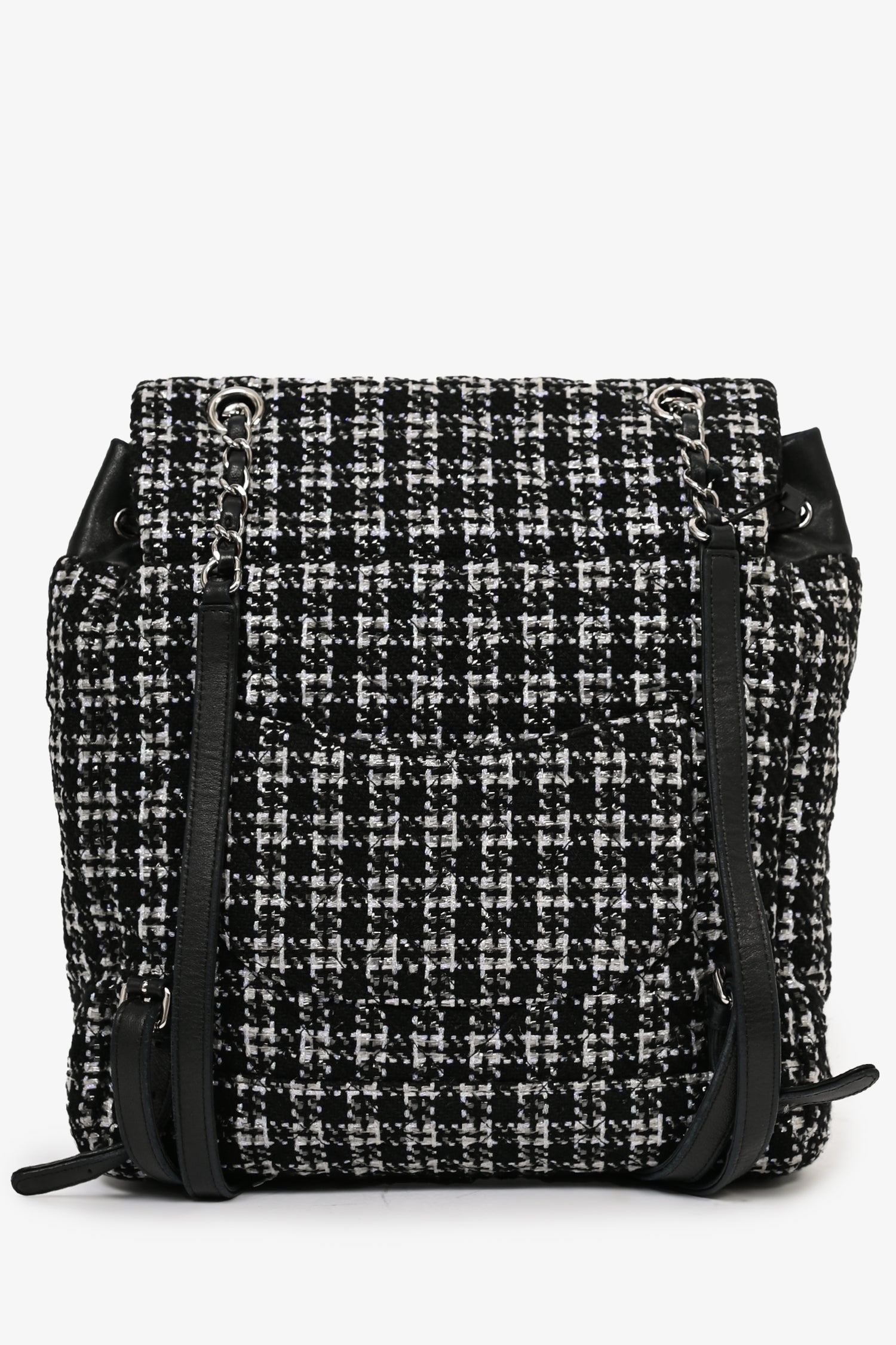 Chanel™ Black/Silver Tweed 'Urban Spirit' Backpack