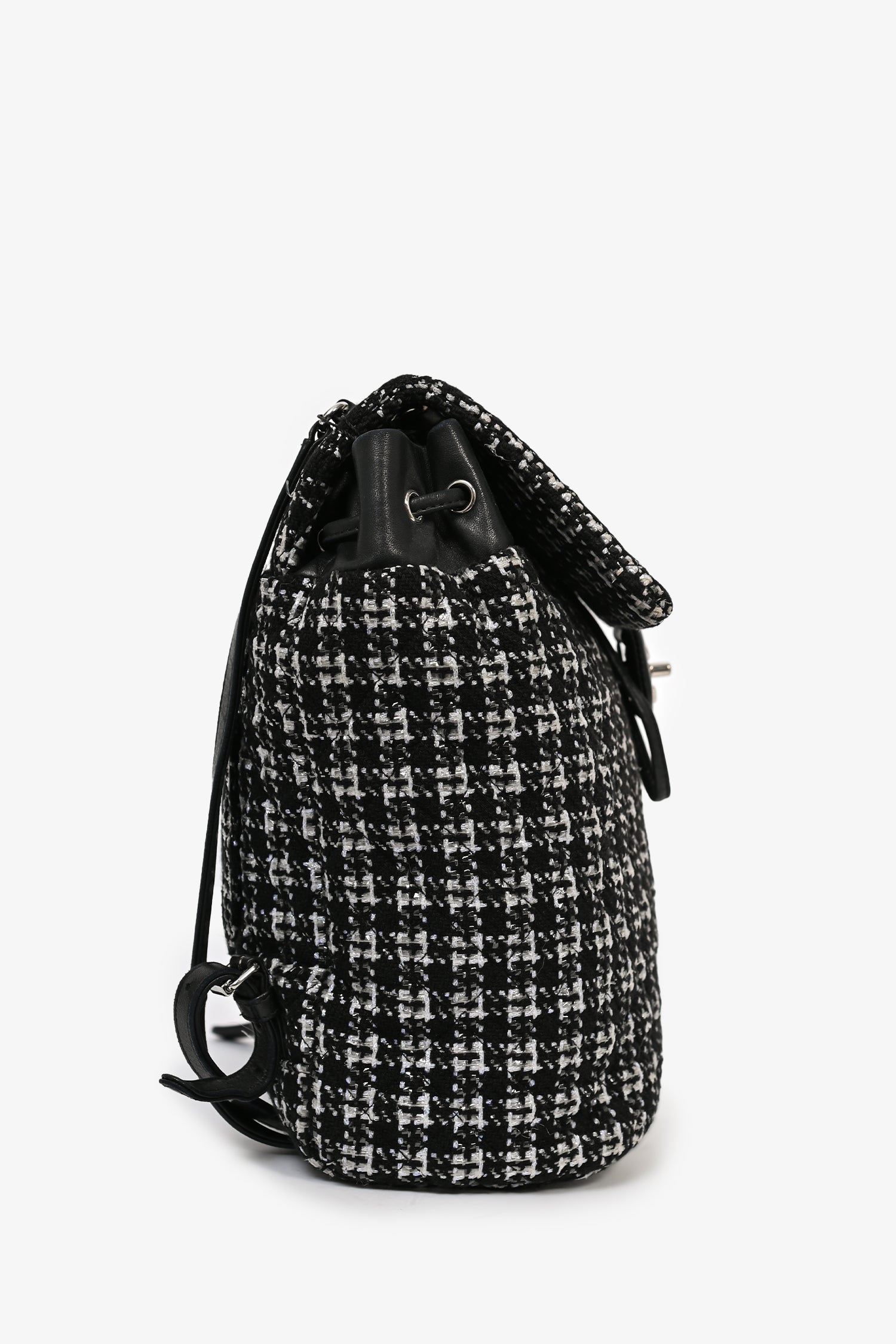 Chanel™ Black/Silver Tweed 'Urban Spirit' Backpack
